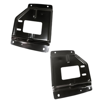 Replacement - Front Driver and Passenger Side Bumper Bracket Set (Standard Line)