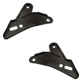 Replacement - Front Driver and Passenger Side Bumper Mounting Arm Set (CAPA Certified)