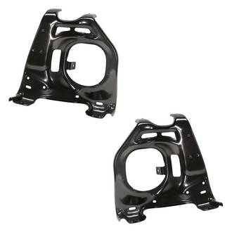 Replacement - Front Driver and Passenger Side Bumper Mounting Arm Set (CAPA Certified)