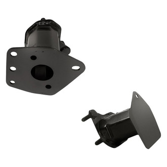 Replacement - Front Driver and Passenger Side Bumper Bracket Set (Standard Line)