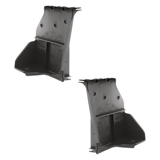 Replacement - Front Driver and Passenger Side Bumper Cover Support Set (Standard Line)