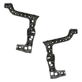 Replacement - Rear Outer Driver and Passenger Side Bumper Cover Support Set (Standard Line)
