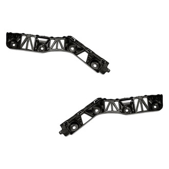 Replacement - Rear Driver and Passenger Side Bumper Cover Support Set (Standard Line)