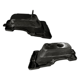 Replacement - Rear Driver and Passenger Side Bumper Reinforcement Bracket Set (CAPA Certified)