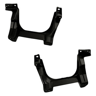 Replacement - Rear Driver and Passenger Side Bumper Bracket Set (Standard Line)