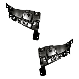 Replacement - Front Driver and Passenger Side Bumper Cover Support Rail Set (Standard Line)