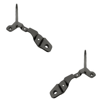Replacement - Rear Driver and Passenger Side Bumper Mounting Bracket Set (Standard Line)