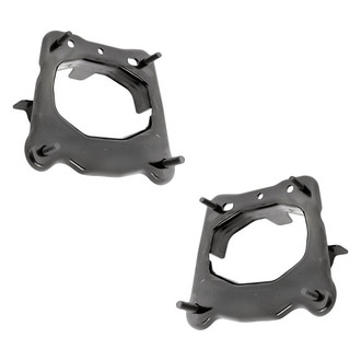 Replacement - Front Driver and Passenger Side Bumper Bracket Set (Standard Line)
