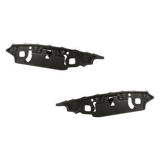 Replacement - Front Driver and Passenger Side Bumper Cover Support Set (Standard Line)