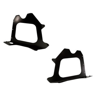 Replacement - Front Driver and Passenger Side Bumper Bracket Set (Standard Line)