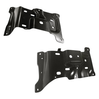 Replacement - Front Driver and Passenger Side Bumper Mounting Plate Set (Standard Line)