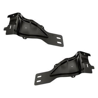 Replacement - Front Outer Driver and Passenger Side Bumper Mounting Bracket Set (CAPA Certified)