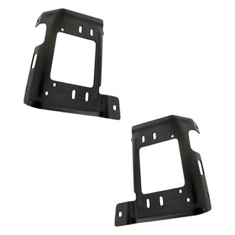 Replacement - Front Driver and Passenger Side Bumper Bar Bracket Set (CAPA Certified)