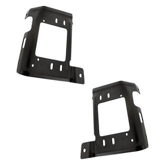 Replacement - Front Driver and Passenger Side Bumper Bar Bracket Set (Standard Line)