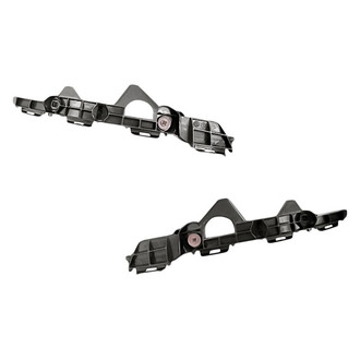 Replacement - Rear Outer Driver and Passenger Side Bumper Cover Support Set (Standard Line)