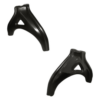 Replacement - Rear Driver and Passenger Side Bumper Bracket Set (Standard Line)