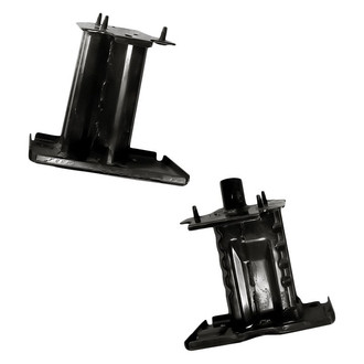 Replacement - Front Driver and Passenger Side Bumper Cover Reinforcement Bracket Set (CAPA Certified)