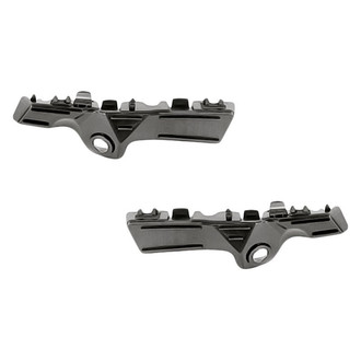 Replacement - Front Upper Driver and Passenger Side Bumper Cover Side Support Set (Standard Line)