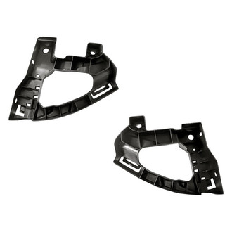 Replacement - Front Upper Driver and Passenger Side Bumper Cover Support Set (Standard Line)