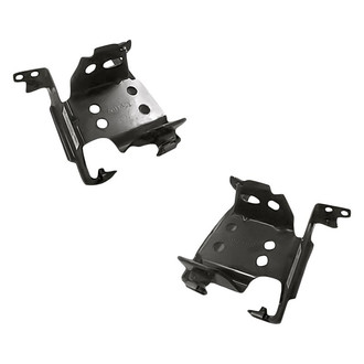 Replacement - Front Inner Driver and Passenger Side Bumper Mounting Bracket Set (CAPA Certified)