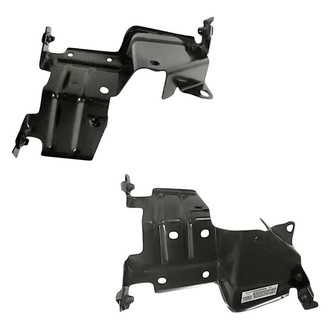 Replacement - Front Outer Driver and Passenger Side Bumper Mounting Bracket Set (CAPA Certified)