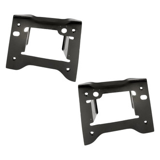 Replacement - Front Driver and Passenger Side Bumper Bracket Set (Standard Line)