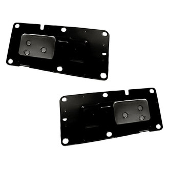 Replacement - Front Driver and Passenger Side Bumper Reinforcement Bracket Set (Standard Line)