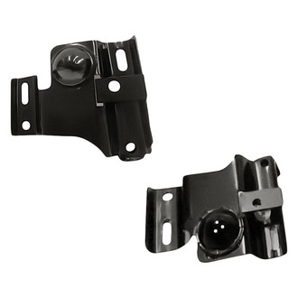 Replacement - Front Driver and Passenger Side Bumper Frame Bracket Set (Standard Line)