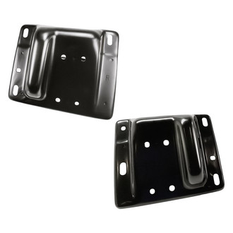Replacement - Front Driver and Passenger Side Bumper Bracket Set (Standard Line)