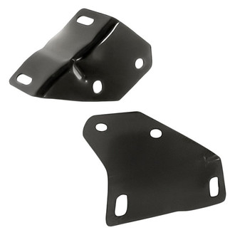 Replacement - Front Driver and Passenger Side Bumper Mounting Plate Set (Standard Line)