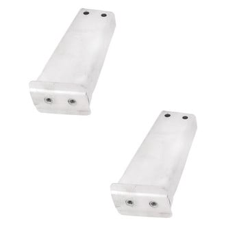 Replacement - Front Driver and Passenger Side Bumper Bracket Set (Standard Line)