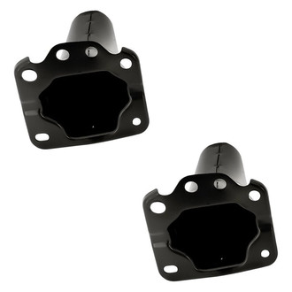 Replacement - Front Lower Driver and Passenger Side Bumper Reinforcement Bracket Set (Standard Line)