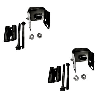 Replacement - Front Driver and Passenger Side Bumper Frame Bracket Set (Standard Line)