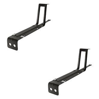 Replacement - Rear Outer Driver and Passenger Side Bumper Bracket Set (Standard Line)