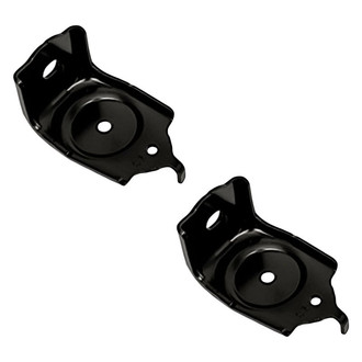 Replacement - Front Lower Outer Driver and Passenger Side Bumper Support Bracket Set (Standard Line)