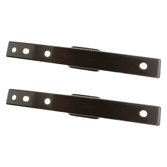 Replacement - Front Driver and Passenger Side Bumper Bracket Set (Standard Line)