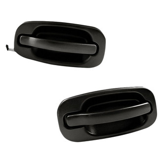 Replacement - Rear Driver and Passenger Side Exterior Door Handle Set (Standard Line)