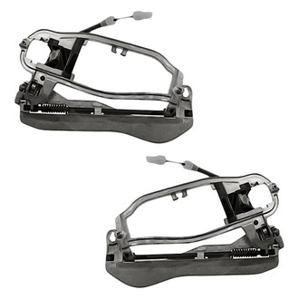 Replacement - Front Driver and Passenger Side Exterior Door Handle Carrier Set (Standard Line)