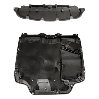 Replacement - Front and Center Engine Splash Shield Set (CAPA Certified)