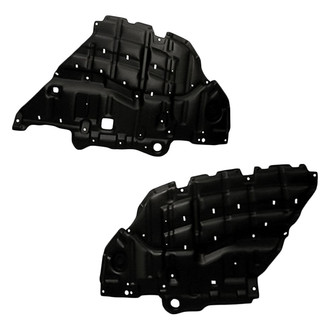 Replacement - Front Driver and Passenger Side Splash Shield Set (Standard Line)