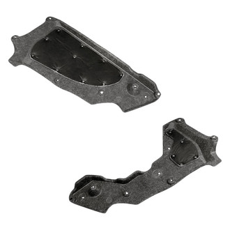 Replacement - Rear Driver and Passenger Side Engine Splash Shield Set (Standard Line)