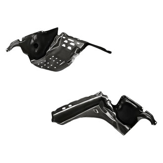 Replacement - Front Lower Driver and Passenger Side Fender Liner Front Section Set (Standard Line)