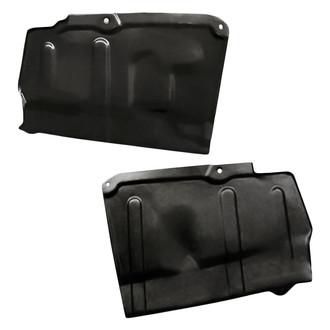 Replacement - Driver and Passenger Side Engine Splash Shield Set (Standard Line)