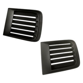 Replacement - Front Inner Driver and Passenger Side Fog Light Cover Set (Standard Line)