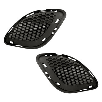 Replacement - Front Outer Driver and Passenger Side Fog Light Cover Set (Standard Line)
