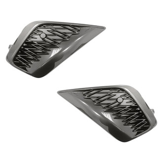 Replacement - Front Lower Driver and Passenger Side Fog Light Cover Set (Standard Line)