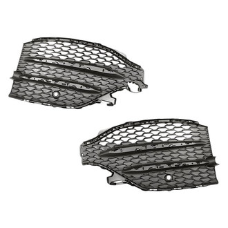 Replacement - Front Outer Driver and Passenger Side Bumper Grille Set (Standard Line)