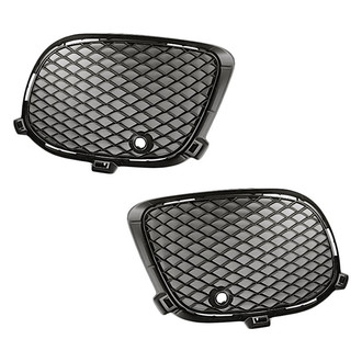 Replacement - Front Driver and Passenger Side Fog Light Cover Set (Standard Line)