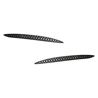 Replacement - Rear Driver and Passenger Side Bumper Cover Molding Set (Standard Line)