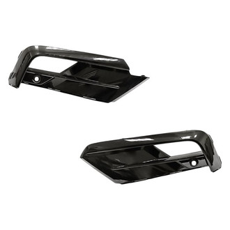 Replacement - Front Upper Driver and Passenger Side Bumper Insert Set (Standard Line)